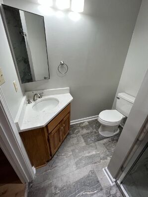 Full Bathroom Remodel in Millbrook, AL     Paint, Tile , Vanity , Toilet and New Shower (1)